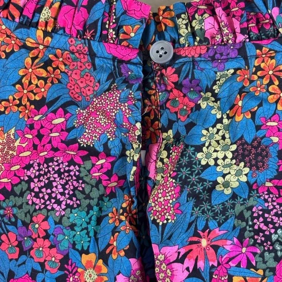 J Crew Small Flutter-sleeve top in Liberty of London Floral Ciara print blouse - Picture 9 of 13